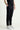 Siyah Techno-Line Slim Fit Dar Kesim Sweatpant / Eşofman Altı