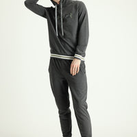 Orta Gri Slim Fit Dar Kesim Pamuklu Sweatpant / Eşofman Altı