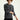 Orta Gri Bisiklet Yaka Slim Fit Dar Kesim Nakışlı Sweatshirt