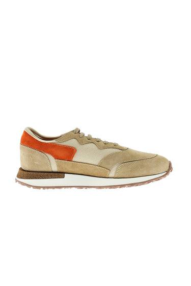 Orta Kahve Sneaker Deri Ayakkabı