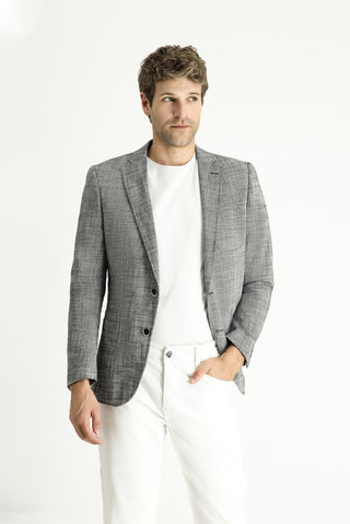  Siyah Regular Fit Pamuk Klasik Ceket