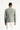 Küf Yeşili Slim Fit Dar Kesim Çizgili Kruvaze Ceket