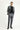 Orta Füme Techno-Line Slim Fit Dar Kesim Likralı Ceket