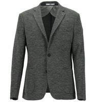 Koyu Füme Relaxed Fit Rahat Kesim Spor Örme Ceket