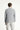 Açık Lacivert Slim Fit Dar Kesim Ekose Pamuklu Keten Karışımlı Ceket