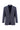 Koyu Lacivert Relaxed Fit Rahat Kesim Desenli Ceket