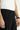 Siyah Relaxed Fit Rahat Kesim Likralı Denim Look Pantolon