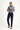 Koyu Lacivert Relaxed Fit Rahat Kesim Likralı Denim Look Pantolon