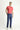 Koyu Mavi  Regular Fit Likralı Denim Look Pantolon