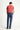 Koyu Mavi  Relaxed Fit Rahat Kesim Likralı Denim Look Pantolon