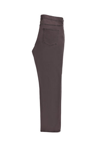  Açık Bordo 4 Drop Relaxed Fit Rahat Kesim Likralı Denim Look Pantolon