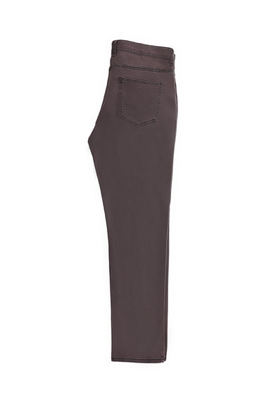 Açık Bordo Relaxed Fit Rahat Kesim Likralı Denim Look Pantolon