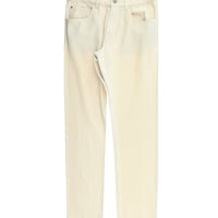 Ekru Slim Fit Dar Kesim Pamuk Kanvas / Chino Pantolon