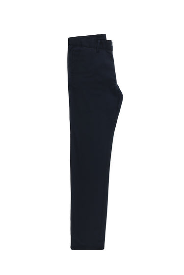 Koyu Lacivert Regular Fit Likralı Kanvas / Chino Pantolon