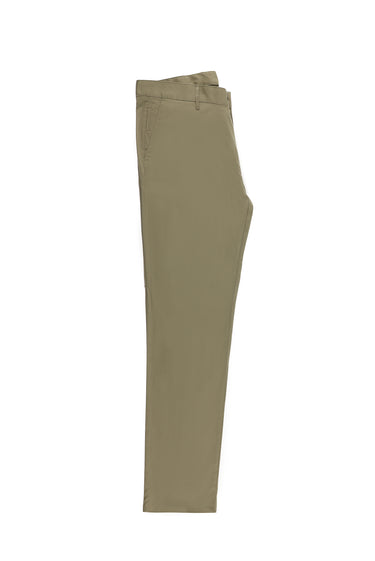 Koyu Vizon Regular Fit Likralı Kanvas / Chino Pantolon