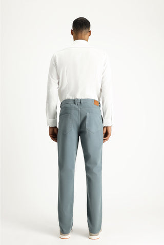  Petrol Yeşili 6 Drop Regular Fit Standart Kesim Beli Lastikli Likralı Kanvas / Chino Pantolon