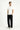 Siyah Regular Fit Likralı Kargo Pantolon
