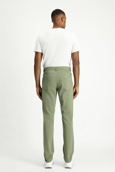  Orta Haki Regular Fit Likralı Kanvas / Chino Pantolon