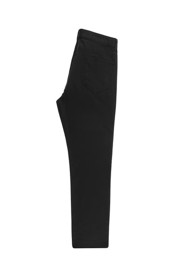 Koyu Lacivert Relaxed Fit Rahat Kesim Likralı Kanvas / Chino Pantolon