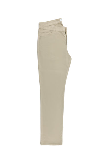 Açık Bej Relaxed Fit Rahat Kesim Likralı Kanvas / Chino Pantolon