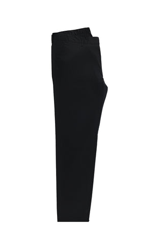  Siyah 4 Drop Relaxed Fit Rahat Kesim Likralı Kanvas / Chino Pantolon