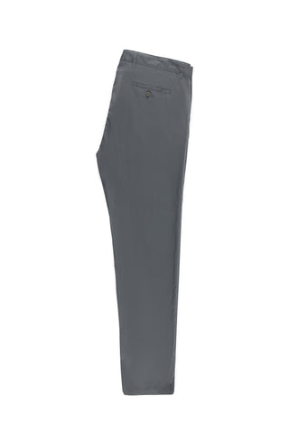 Orta Gri 4 Drop Relaxed Fit Rahat Kesim Likralı Kanvas / Chino Pantolon