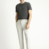 Stone Slim Fit Narrow Cut Elastic Waist Lycra Trousers