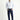 Açık Lacivert Slim Fit Dar Kesim Likralı Kanvas / Chino Pantolon