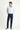  Açık Lacivert Slim Fit Dar Kesim Likralı Kanvas / Chino Pantolon