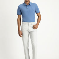 Stone Relaxed Fit Stretch Canvas / Chino Trousers