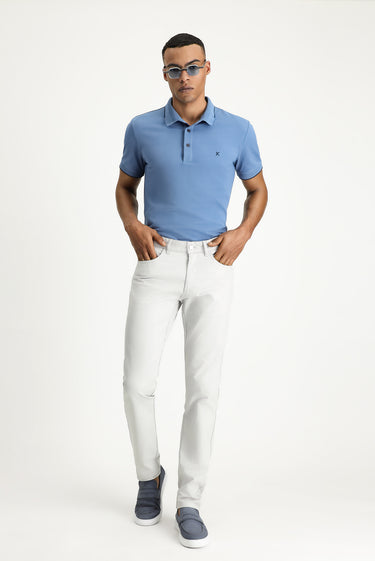 Taş Slim Fit Dar Kesim Likralı Kanvas / Chino Pantolon