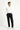 Açık Lacivert Slim Fit Dar Kesim Beli Lastikli İpli Likralı Pantolon