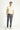Orta Gri Slim Fit Dar Kesim Likralı Kanvas / Chino Pantolon