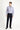 Koyu Lacivert Slim Fit Dar Kesim Likralı Kanvas / Chino Pantolon