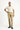  Koyu Bej Slim Fit Dar Kesim Desenli Likralı Kanvas / Chino Pantolon
