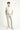 Açık Vizon Slim Fit Dar Kesim Desenli Likralı Kanvas / Chino Pantolon