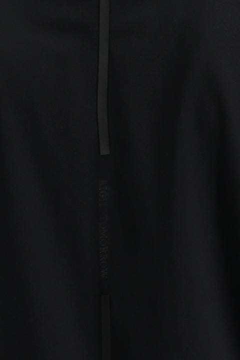 Siyah Techno-Line Uzun Kol Regular Fit Likralı Düğmeli Yaka Gömlek