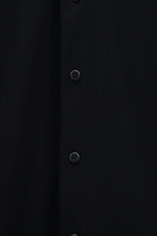  Koyu Lacivert Techno-Line Uzun Kol Regular Fit Likralı Düğmeli Yaka Gömlek