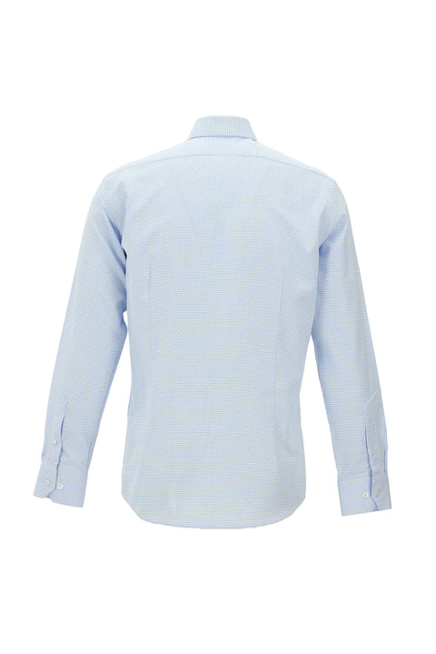Light Blue Long Sleeve Slim Fit Shirt