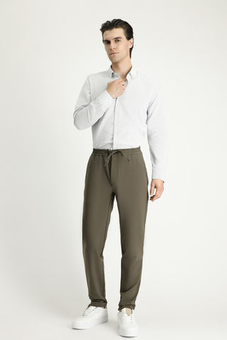  Açık Lacivert Uzun Kol Slim Fit Dar Kesim Desenli Pamuklu Kolay Ütülenebilir Düğmeli Yaka Gömlek