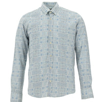 Blue Long Sleeve Slim Fit Narrow Cut Shirt