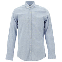 Sky Blue Long Sleeve Slim Fit Shirt