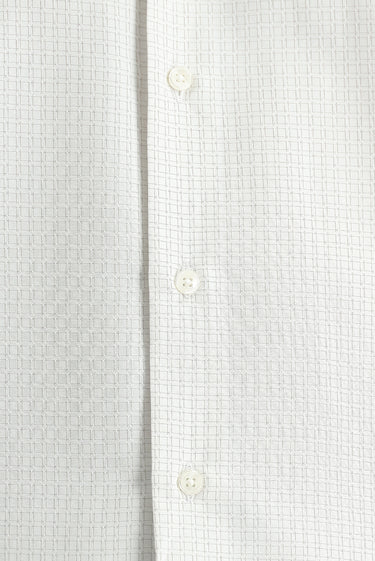 Açık Vizon Uzun Kol Regular Fit Desenli Pamuklu Kolay Ütülenebilir Gömlek