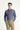  İndigo Uzun Kol Slim Fit Dar Kesim Desenli Spor Pamuk Gömlek