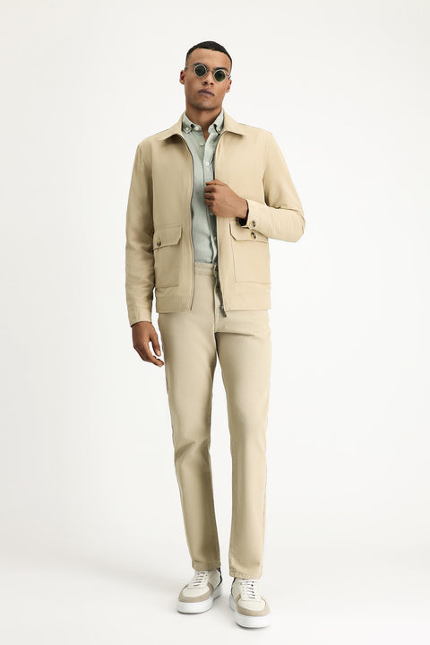 Taş Mevsimlik Spor Pamuklu Ceket Mont