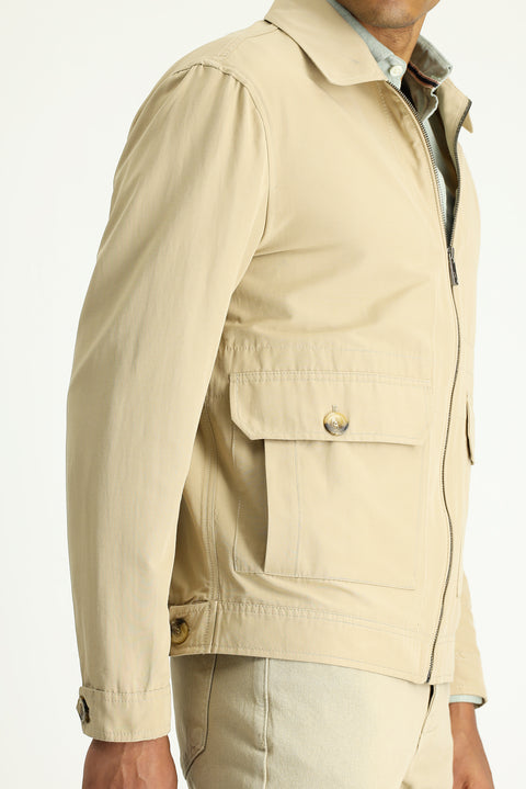 Taş Mevsimlik Spor Pamuklu Ceket Mont