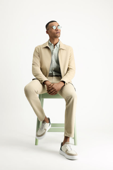 Taş Mevsimlik Spor Pamuklu Ceket Mont