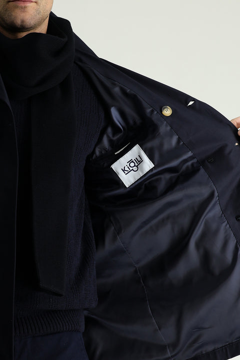 Orta Lacivert Pardösü & Trençkot