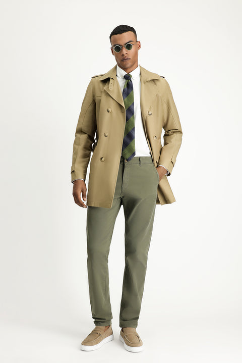 Medium Beige Overcoat & Trench Coat