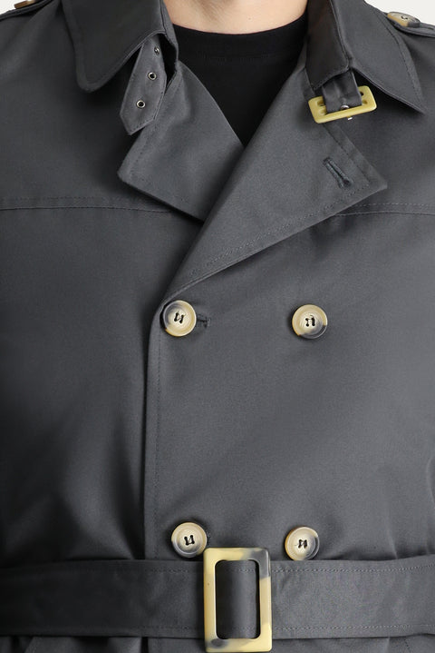 Orta Antrasit Pardösü & Trençkot